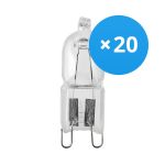 Opakowanie 20x Osram Halogenowy G9 HaloPin Eco 48W