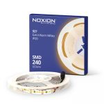 Noxion Taśma LED Naga 5 Metr IP20 SMD2835/240 24V 16W/m 927 /10mm/2m + DC Kabel