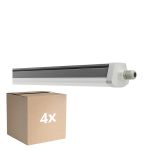 Opakowanie 4x Ledvance Wodoodporny Belka Paroizolacja FLEX Poprzez Przewód 42W 6900lm - 865 Światło Dzienne | 150cm - Zamienne 2x58W