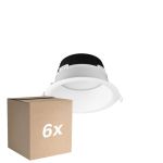 Opakowanie 6x Noxion LED Downlight Hera Głęboki Wpuszczany Valkoinen 21W 2400lm 100D - 827-830-840 CCT | 226mm - Aukko 200mm