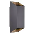 Nordlux Nico Światło Ścienne Aluminium Czarny Up & Down | IP54 - Nadaje Się Do 2x GU10