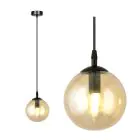Emibig Lampa Wisząca Cosmo Stal Czarny | Nadaje Się Do 1x E14 - Max 10W