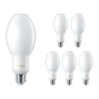Opakowanie 6x Philips TrueForce Core LED E27 HPL/SON Matowy 18W 3000lm 300D - 830 Ciepła Biel | Zamienne 80W