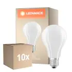 Opakowanie 10x Ledvance Classic LED E27 Gruszka Włókno Matowy 17W 2452lm - 827 Bardzo Ciepła Biel | Zamienne 150W